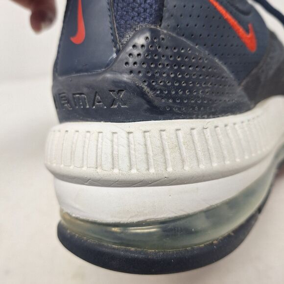 Nike Air Max Genome Blue Red Swoosh Low Top Sneakers Basketball Streetwear Sz 15 main image 10